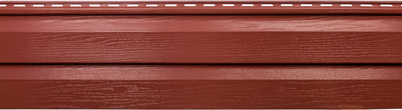 КАНАДА ПЛЮС Акриловый сайдинг | Премиум, Красный - 3,66м